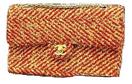 シャネル買取 ツイード チェーンショルダー バッグ